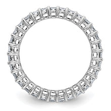 Load image into Gallery viewer, ELIANA - Moissanite Eternity Band Emerald-cut