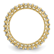 Load image into Gallery viewer, ELIANA - Moissanite Eternity Band Emerald-cut