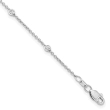 Load image into Gallery viewer, ELOISA - The Diamond Bezel Anklet