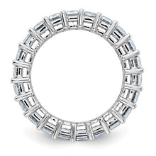 Load image into Gallery viewer, ESTELLA - Grand Emerald-cut Moissanite Eternity Band