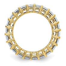 Load image into Gallery viewer, ESTELLA - Grand Emerald-cut Moissanite Eternity Band