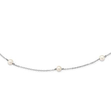Load image into Gallery viewer, GABRIELLA - Pearl 7-Station Necklace