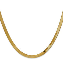 Load image into Gallery viewer, ERIKA - Herringbone Chain Necklace 4mm