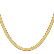 Load image into Gallery viewer, MOLLY - Herringbone Chain Necklace 6.5mm
