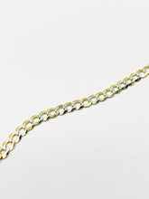 Load image into Gallery viewer, JAMIE - Diamond Cut Two-Tone Pave Curb Chain