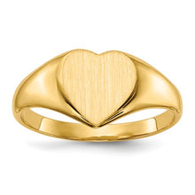 Load image into Gallery viewer, JYLAN - Heart Signet Ring