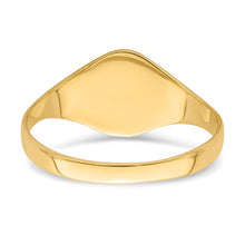 Load image into Gallery viewer, LORAH - Personalized Polished Baby Signet Ring
