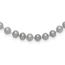 Load image into Gallery viewer, LUISA- Gray Freshwater Pearl Necklace