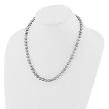 Load image into Gallery viewer, LUISA- Gray Freshwater Pearl Necklace