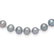 Load image into Gallery viewer, LUISA- Gray Freshwater Pearl Necklace