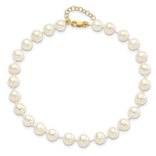 Load image into Gallery viewer, LEANDRA - Necklace Earrings and Bracelet Pearl Set