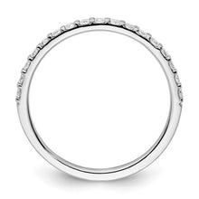 Load image into Gallery viewer, MARISE - Diamond Half Eternity Stackable Band