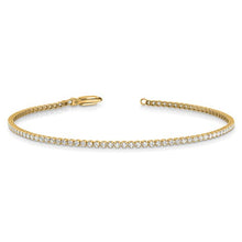 Load image into Gallery viewer, MINDY - Dainty Diamond Tennis Bracelet