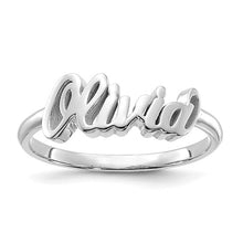 Load image into Gallery viewer, PARIS - Personalized Name Ring