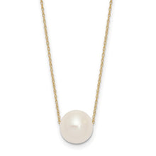 Load image into Gallery viewer, PERRI - Round White Pearl Necklace