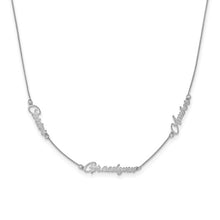 Load image into Gallery viewer, PIA - Personalized Three Name Necklace