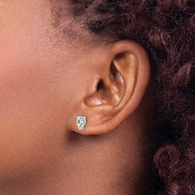 Load image into Gallery viewer, POLLY - Diamond Pear Stud Earrings