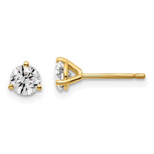 Load image into Gallery viewer, RENEE - Round Diamond Stud Earrings
