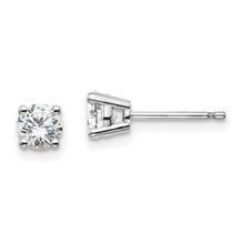 Load image into Gallery viewer, RENEE - Round Diamond Stud Earrings