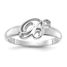 Load image into Gallery viewer, ROSE - Personalized Initial Ring