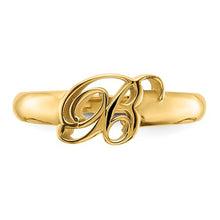Load image into Gallery viewer, ROSE - Personalized Initial Ring