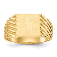 Load image into Gallery viewer, SIMON - Personalized Square Signet Ring