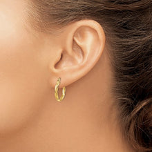Load image into Gallery viewer, TINA - Twisted Hoop Earrings