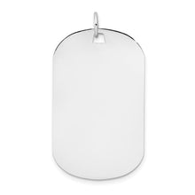 Load image into Gallery viewer, DAN - Grand Engravable Dog Tag Pendant Necklace