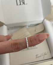 Load image into Gallery viewer, BONNIE - Diamond Half Eternity Band
