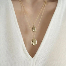 Load image into Gallery viewer, SABELA - Mini Oval Locket