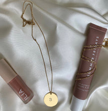 Load image into Gallery viewer, CARINA - Engraved Disc Pendant Mama Necklace Personalized