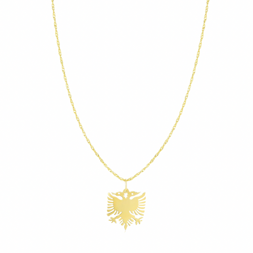 SHQIPONJAT E LIRISE - Albanian Eagle Necklace