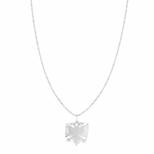 Load image into Gallery viewer, SHQIPONJAT E LIRISE - Albanian Eagle Necklace
