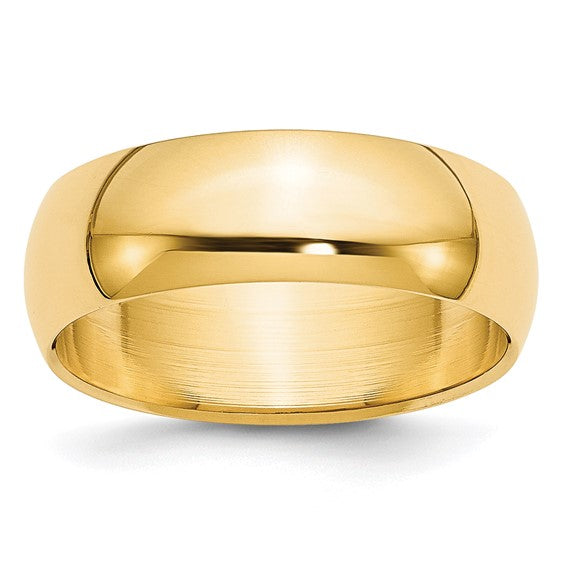ENNIS - Gold Wedding Band 6mm