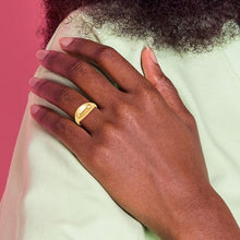 Load image into Gallery viewer, ATHENA - Gold Dome Ring
