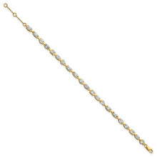 Load image into Gallery viewer, GISELLA - Multi-Diamond Half Bezel Set Tennis Bracelet
