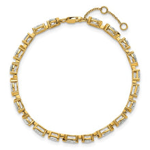 Load image into Gallery viewer, GISELLA - Multi-Diamond Half Bezel Set Tennis Bracelet
