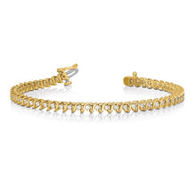 Load image into Gallery viewer, CECILIA - The Petite S Link Diamond Tennis Bracelet
