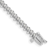 Load image into Gallery viewer, CECILIA - The Petite S Link Diamond Tennis Bracelet
