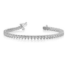 Load image into Gallery viewer, CECILIA - The Petite S Link Diamond Tennis Bracelet
