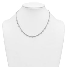 Load image into Gallery viewer, SONIA - Three-Prong Diamond Tennis Necklace
