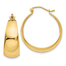 Load image into Gallery viewer, CLARINA - The Grand Tapered Hoop Earrings
