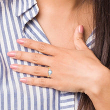 Load image into Gallery viewer, EVETTE - Three Stone Diamond Ring
