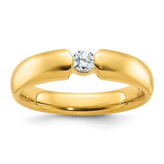 INES - Diamond Gold Ring