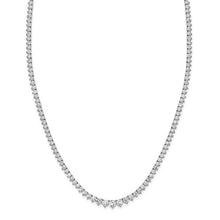 Load image into Gallery viewer, GENEVIEVE - Diamond Graduated Tennis Necklace
