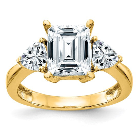 EVETTE - Three Stone Diamond Ring Grand