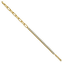 Load image into Gallery viewer, MARIANNA - Round Diamond Tennis Link Bracelet
