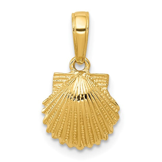 HELENA - Scallop Shell Pendant Necklace