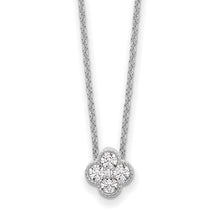 Load image into Gallery viewer, LULE - Diamond Flower Necklace
