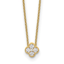 Load image into Gallery viewer, LULE - Diamond Flower Necklace
